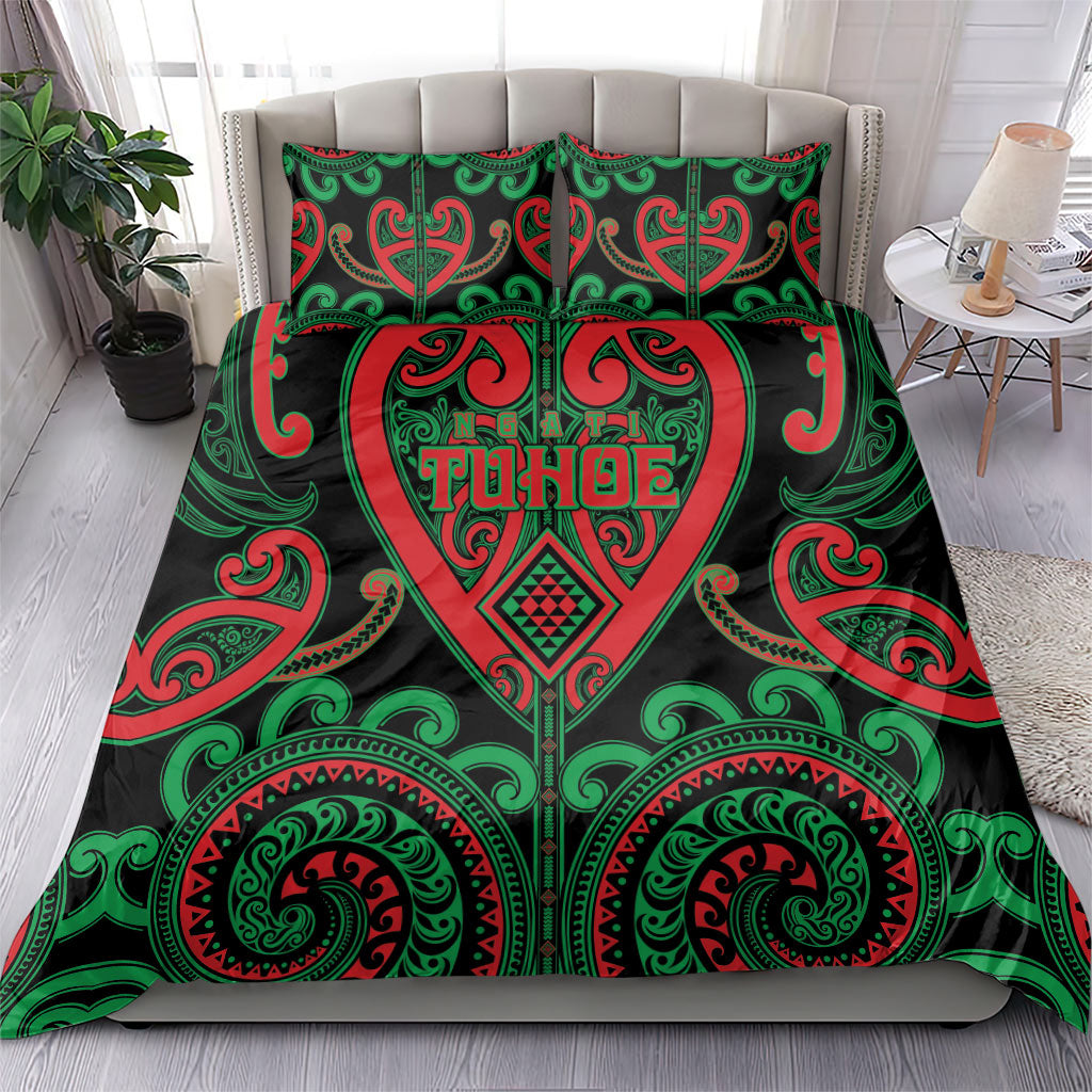 Aotearoa Ngai Tuhoe Bedding Set Maori Tribal Pattern LT05 - Polynesian Pride