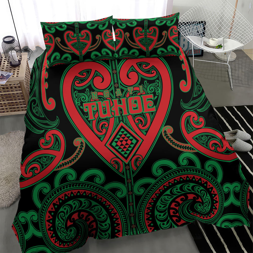 Aotearoa Ngai Tuhoe Bedding Set Maori Tribal Pattern LT05 - Polynesian Pride