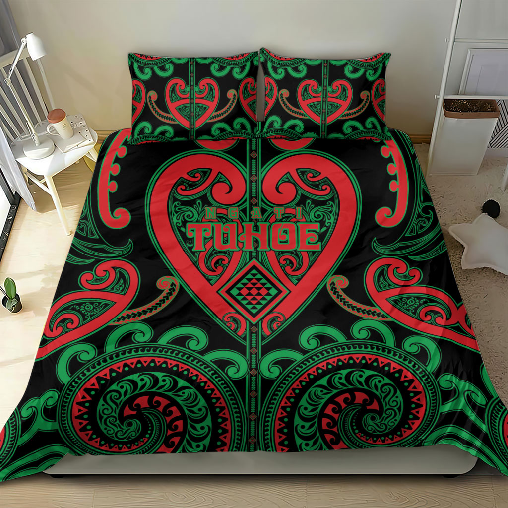 Aotearoa Ngai Tuhoe Bedding Set Maori Tribal Pattern LT05 - Polynesian Pride