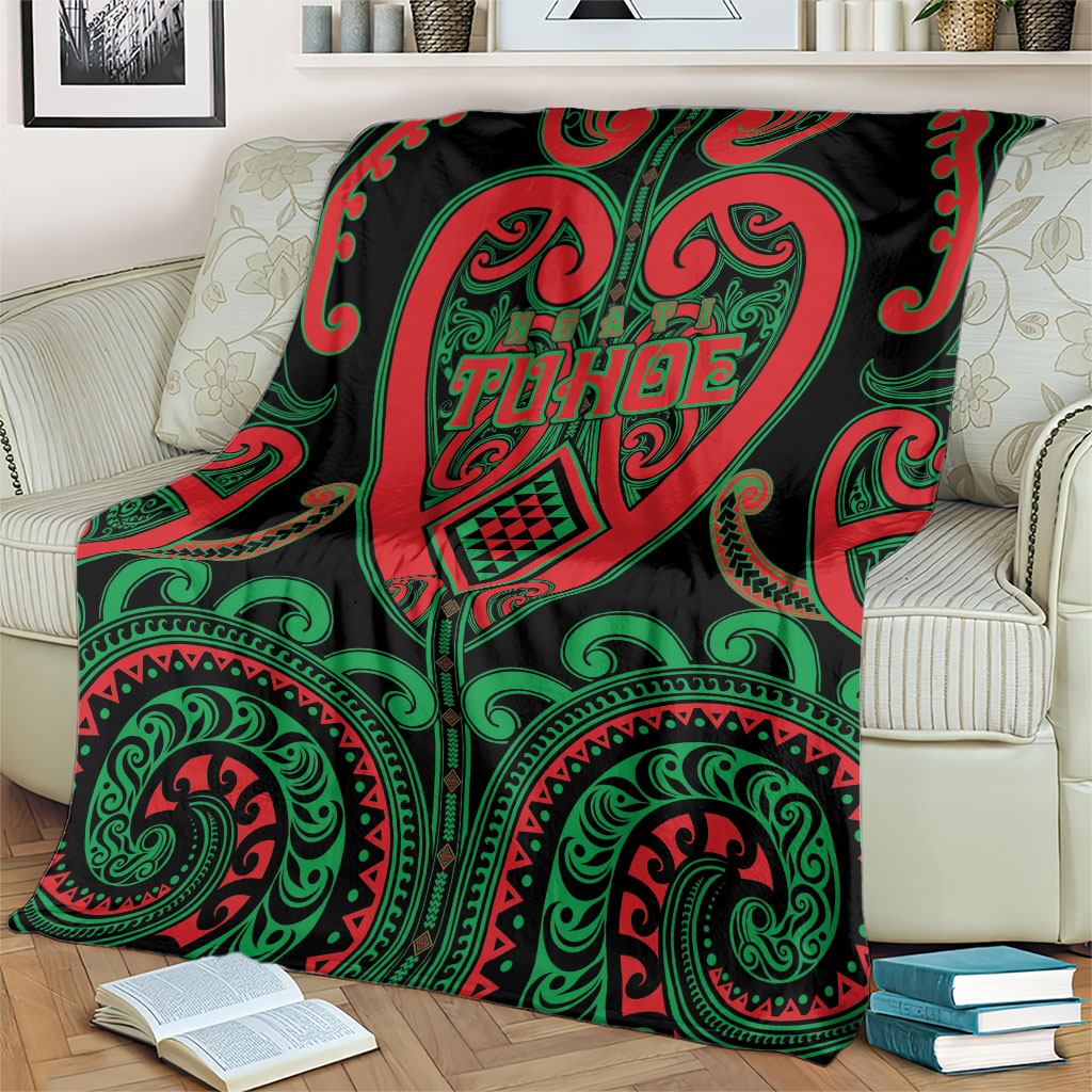 Aotearoa Ngai Tuhoe Blanket Maori Tribal Pattern LT05 - Polynesian Pride
