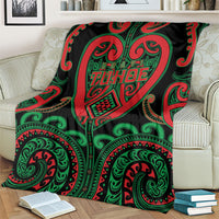 Aotearoa Ngai Tuhoe Blanket Maori Tribal Pattern LT05 - Polynesian Pride