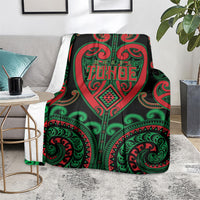Aotearoa Ngai Tuhoe Blanket Maori Tribal Pattern LT05 - Polynesian Pride