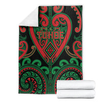 Aotearoa Ngai Tuhoe Blanket Maori Tribal Pattern LT05 - Polynesian Pride