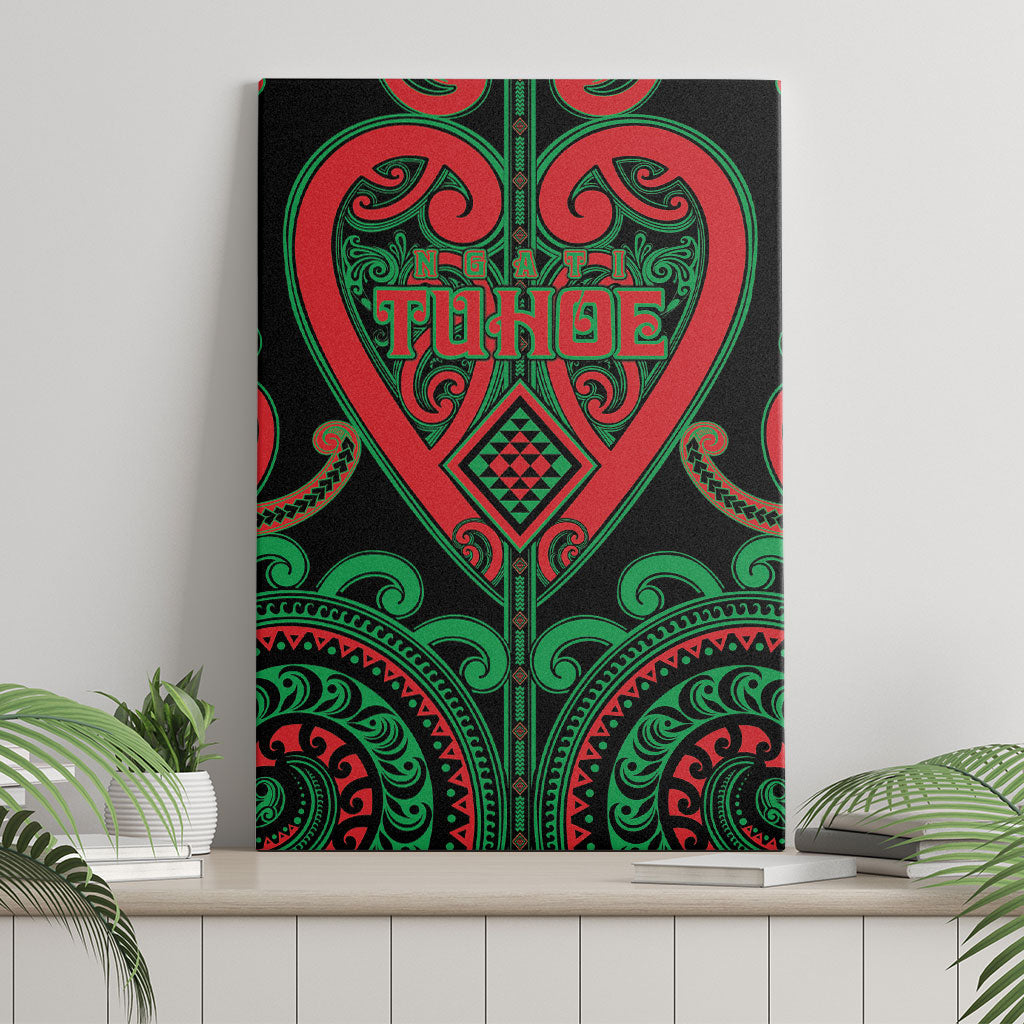 Aotearoa Ngai Tuhoe Canvas Wall Art Maori Tribal Pattern LT05 - Polynesian Pride