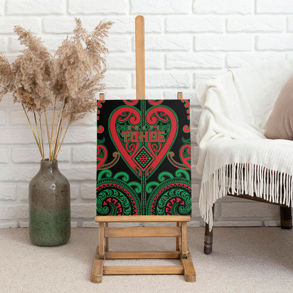 Aotearoa Ngai Tuhoe Canvas Wall Art Maori Tribal Pattern LT05 - Polynesian Pride