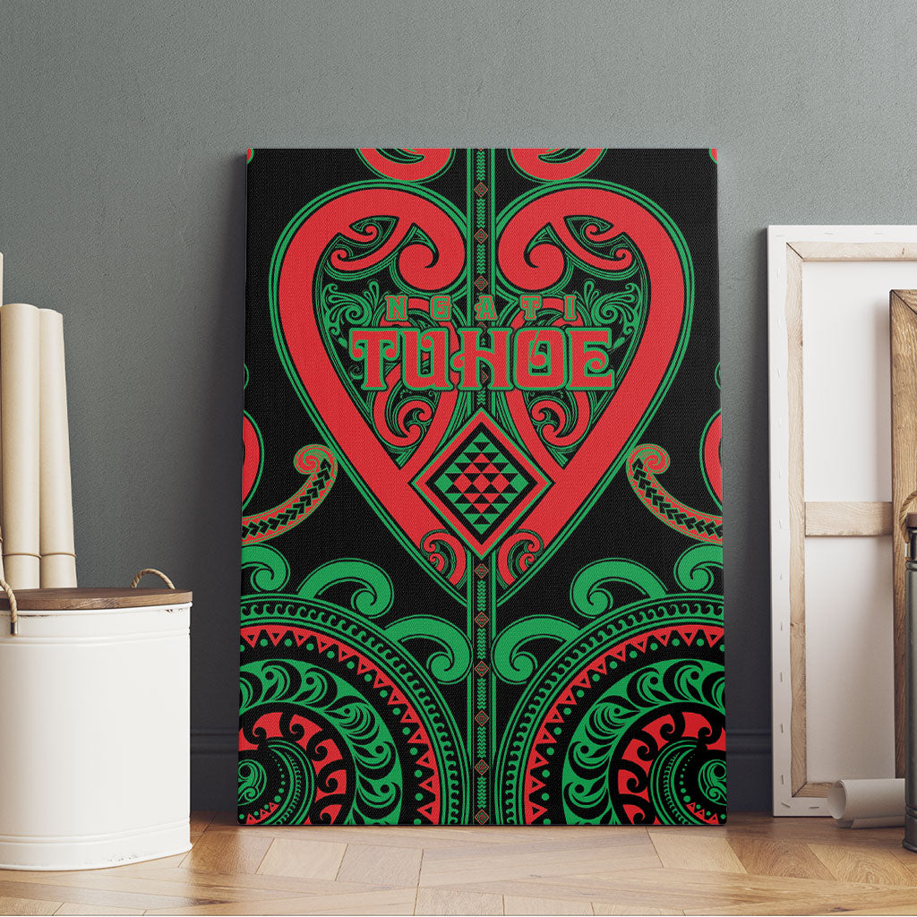 Aotearoa Ngai Tuhoe Canvas Wall Art Maori Tribal Pattern LT05 - Polynesian Pride