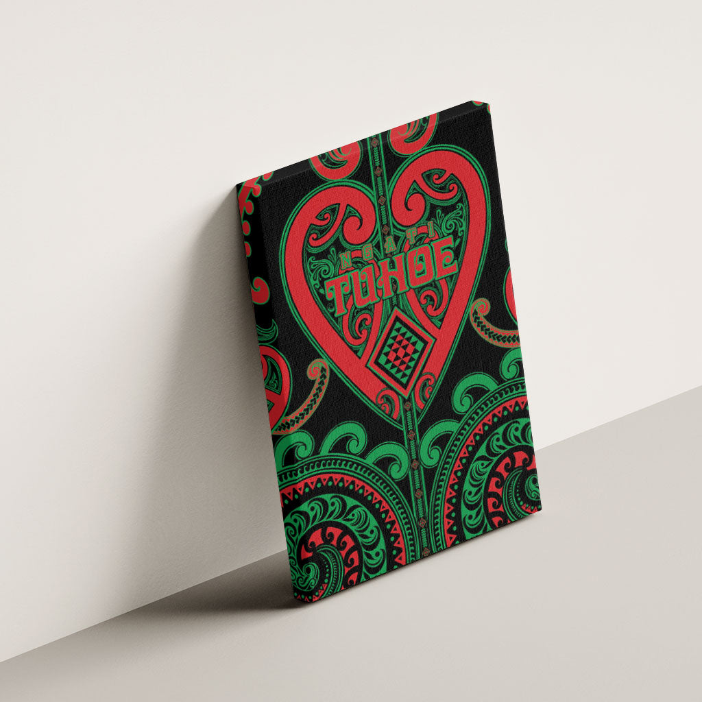 Aotearoa Ngai Tuhoe Canvas Wall Art Maori Tribal Pattern LT05 - Polynesian Pride