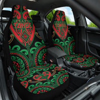 Aotearoa Ngai Tuhoe Car Seat Cover Maori Tribal Pattern LT05 One Size Black - Polynesian Pride