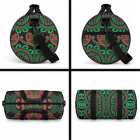 Aotearoa Ngai Tuhoe Duffle Bag Maori Tribal Pattern LT05 - Polynesian Pride