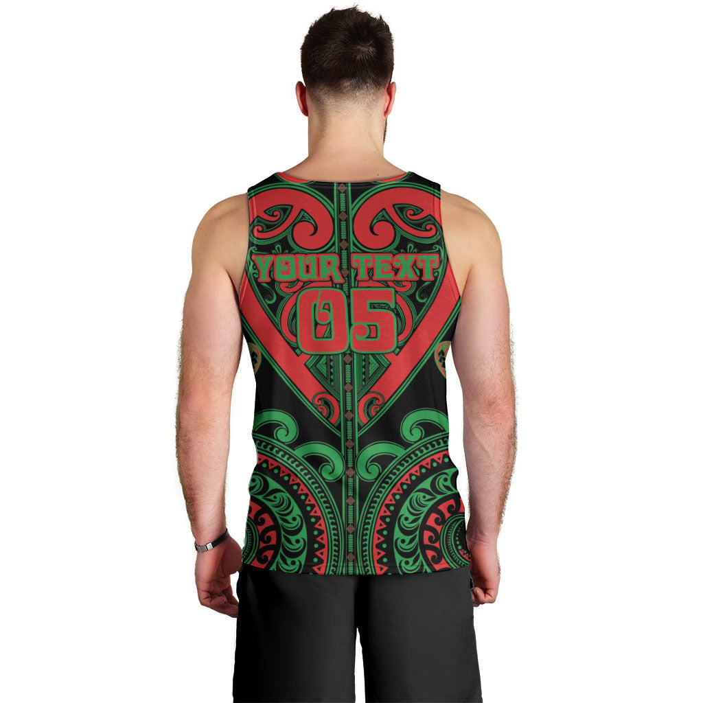 Custom Aotearoa Ngai Tuhoe Men Tank Top Maori Tribal Pattern LT05 - Polynesian Pride
