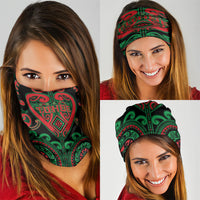 Aotearoa Ngai Tuhoe Neck Gaiter Maori Tribal Pattern LT05 - Polynesian Pride