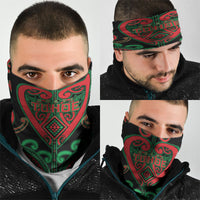 Aotearoa Ngai Tuhoe Neck Gaiter Maori Tribal Pattern LT05 - Polynesian Pride