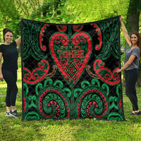 Aotearoa Ngai Tuhoe Quilt Maori Tribal Pattern LT05 - Polynesian Pride