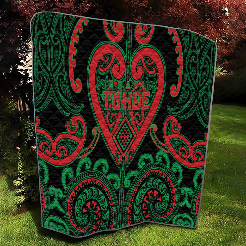 Aotearoa Ngai Tuhoe Quilt Maori Tribal Pattern LT05 - Polynesian Pride