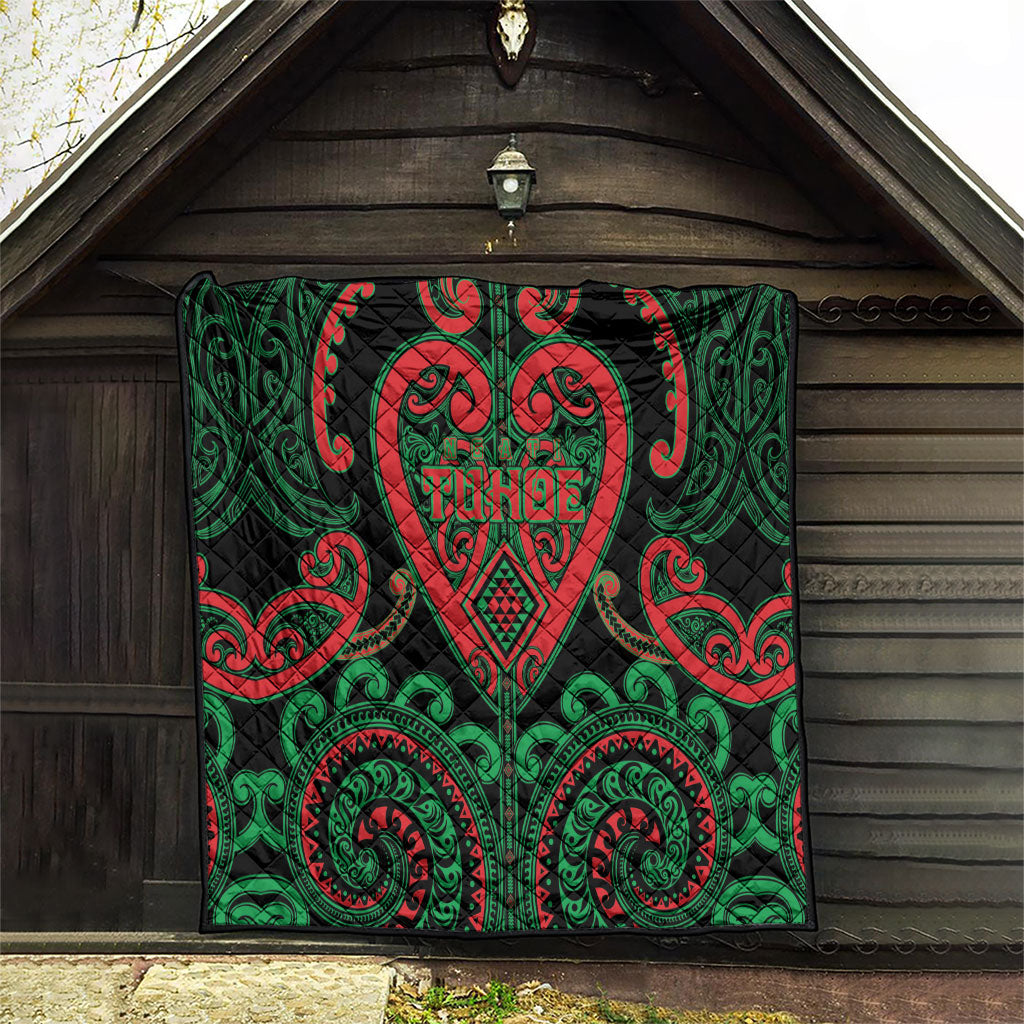 Aotearoa Ngai Tuhoe Quilt Maori Tribal Pattern LT05 - Polynesian Pride