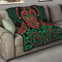 Aotearoa Ngai Tuhoe Quilt Maori Tribal Pattern LT05 - Polynesian Pride