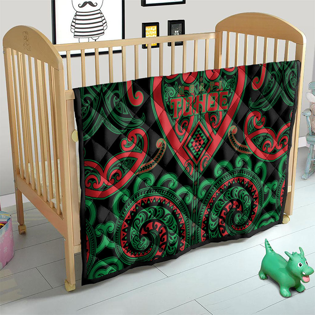Aotearoa Ngai Tuhoe Quilt Maori Tribal Pattern LT05 - Polynesian Pride