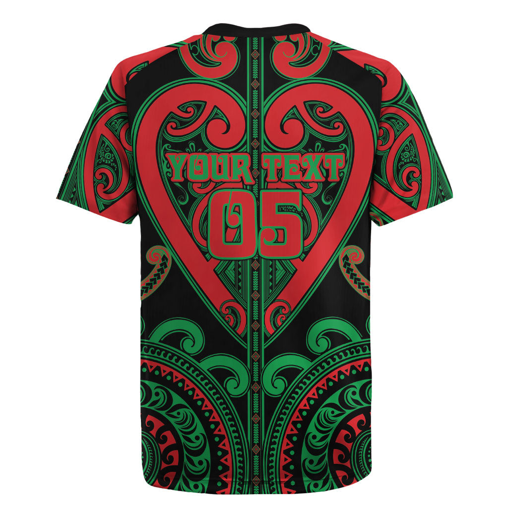 Custom Aotearoa Ngai Tuhoe Rugby Jersey Maori Tribal Pattern LT05 - Polynesian Pride