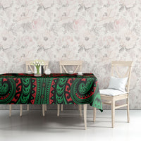 Aotearoa Ngai Tuhoe Tablecloth Maori Tribal Pattern LT05 - Polynesian Pride