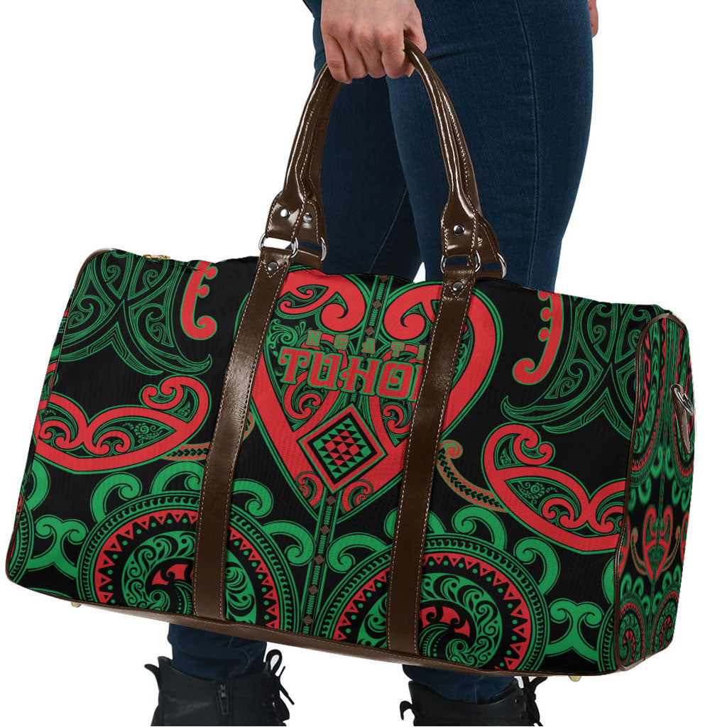Aotearoa Ngai Tuhoe Travel Bag Maori Tribal Pattern LT05 - Polynesian Pride