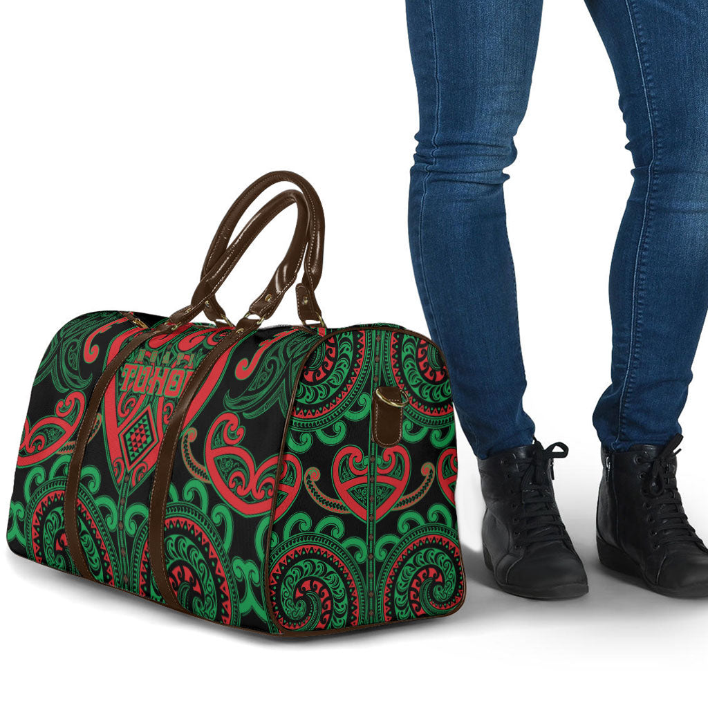 Aotearoa Ngai Tuhoe Travel Bag Maori Tribal Pattern LT05 - Polynesian Pride