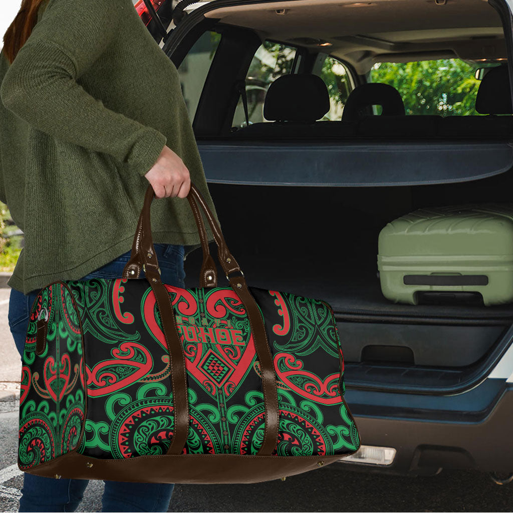 Aotearoa Ngai Tuhoe Travel Bag Maori Tribal Pattern LT05 - Polynesian Pride