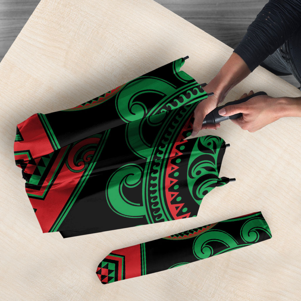 Aotearoa Ngai Tuhoe Umbrella Maori Tribal Pattern LT05 - Polynesian Pride
