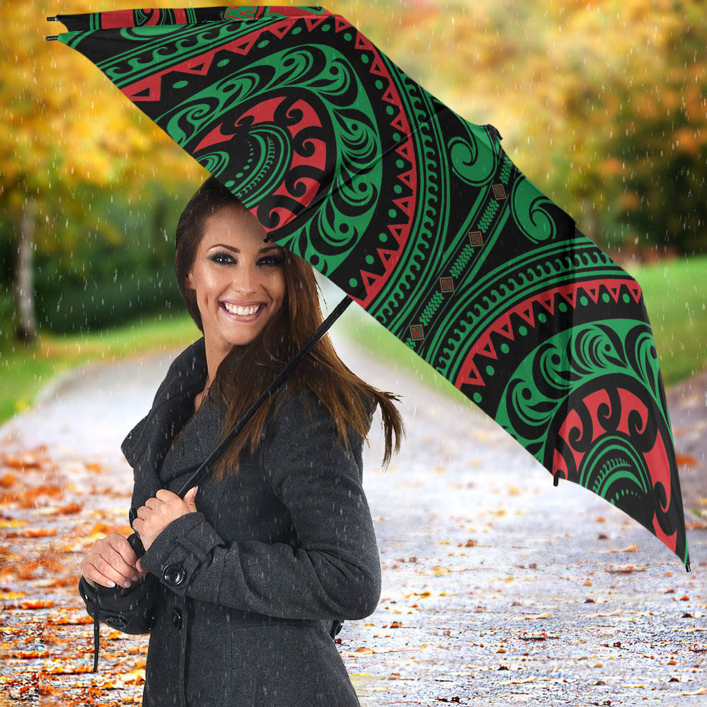 Aotearoa Ngai Tuhoe Umbrella Maori Tribal Pattern LT05 - Polynesian Pride