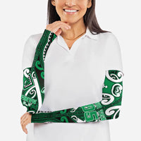 Custom Aotearoa Ngati Maniapoto Arm Sleeves Maori Tribal Pattern LT05 - Polynesian Pride