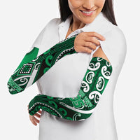 Custom Aotearoa Ngati Maniapoto Arm Sleeves Maori Tribal Pattern LT05 - Polynesian Pride