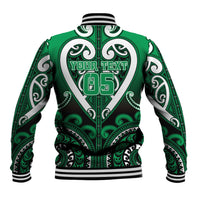 Custom Aotearoa Ngati Maniapoto Baseball Jacket Maori Tribal Pattern LT05 - Polynesian Pride