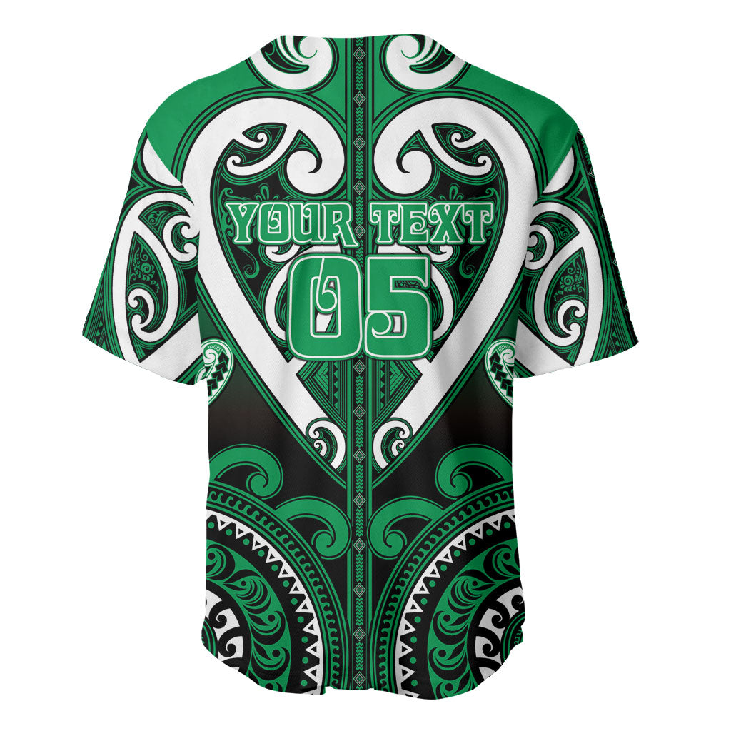 Custom Aotearoa Ngati Maniapoto Baseball Jersey Maori Tribal Pattern LT05 - Polynesian Pride