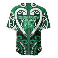 Custom Aotearoa Ngati Maniapoto Baseball Jersey Maori Tribal Pattern LT05 - Polynesian Pride