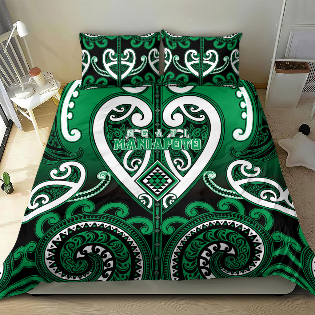 Aotearoa Ngati Maniapoto Bedding Set Maori Tribal Pattern LT05 - Polynesian Pride