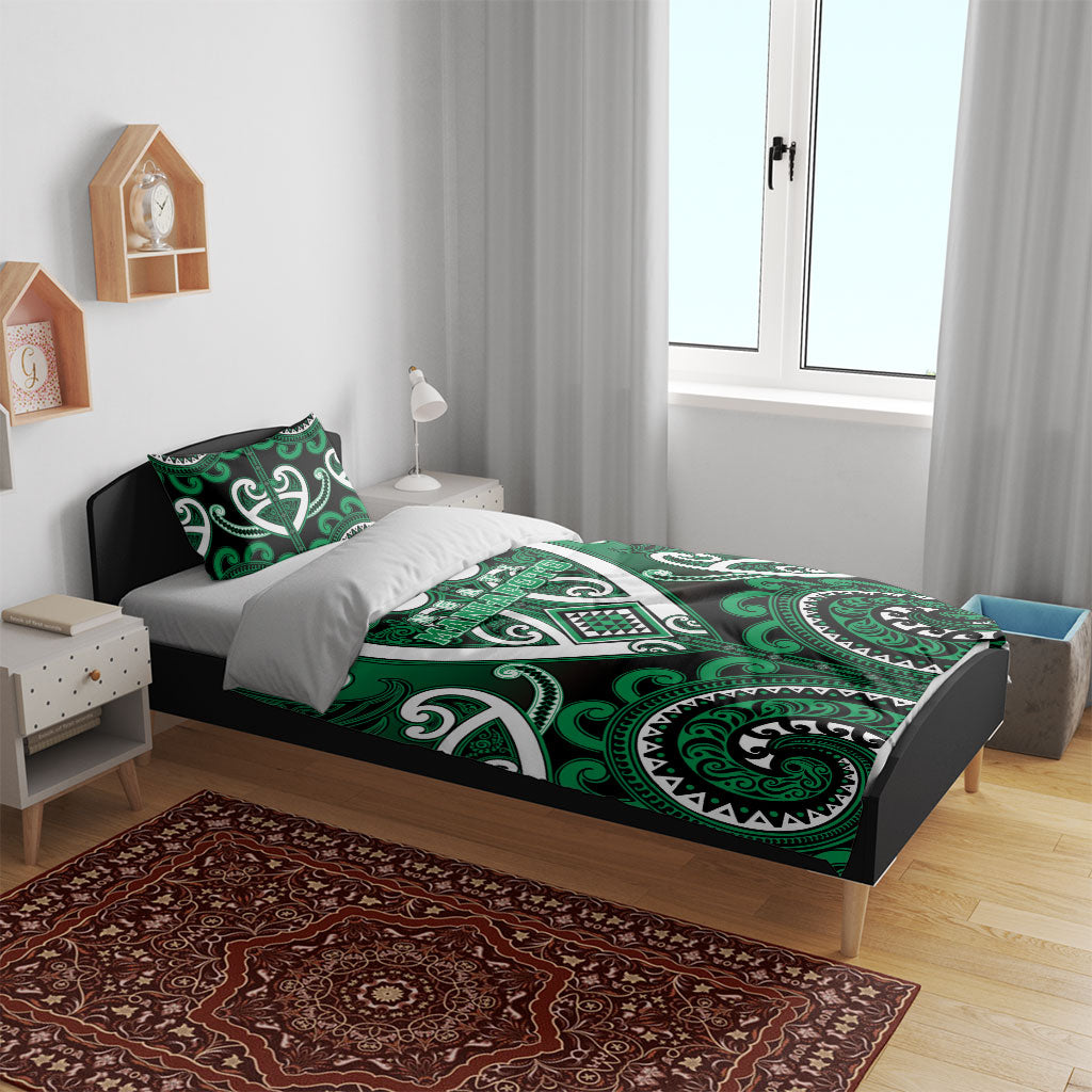 Aotearoa Ngati Maniapoto Bedding Set Maori Tribal Pattern LT05 - Polynesian Pride