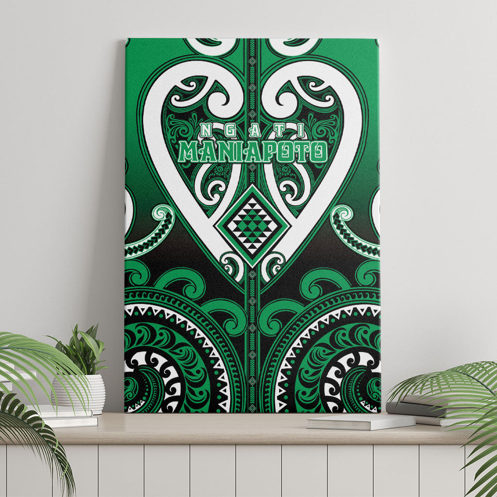 Aotearoa Ngati Maniapoto Canvas Wall Art Maori Tribal Pattern LT05 - Polynesian Pride