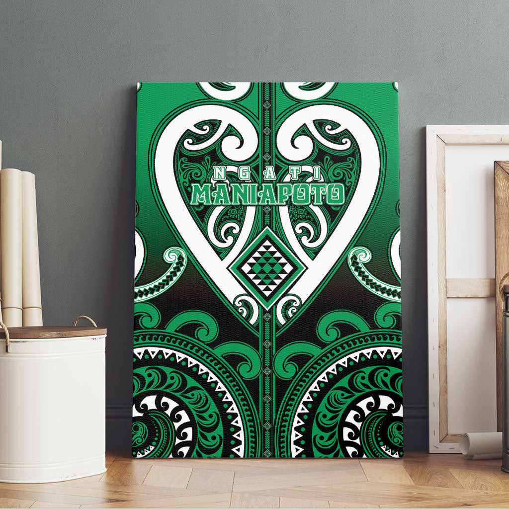 Aotearoa Ngati Maniapoto Canvas Wall Art Maori Tribal Pattern LT05 - Polynesian Pride