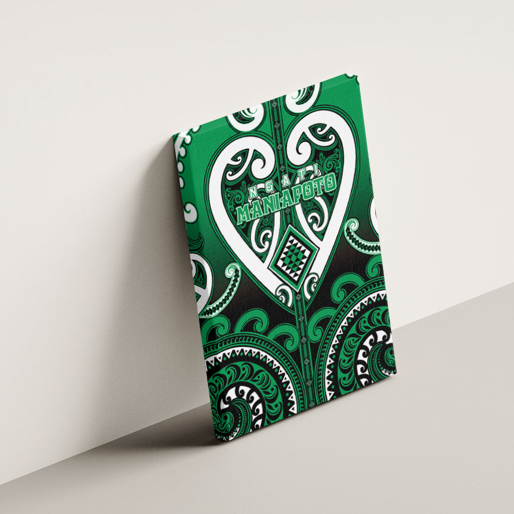 Aotearoa Ngati Maniapoto Canvas Wall Art Maori Tribal Pattern LT05 - Polynesian Pride