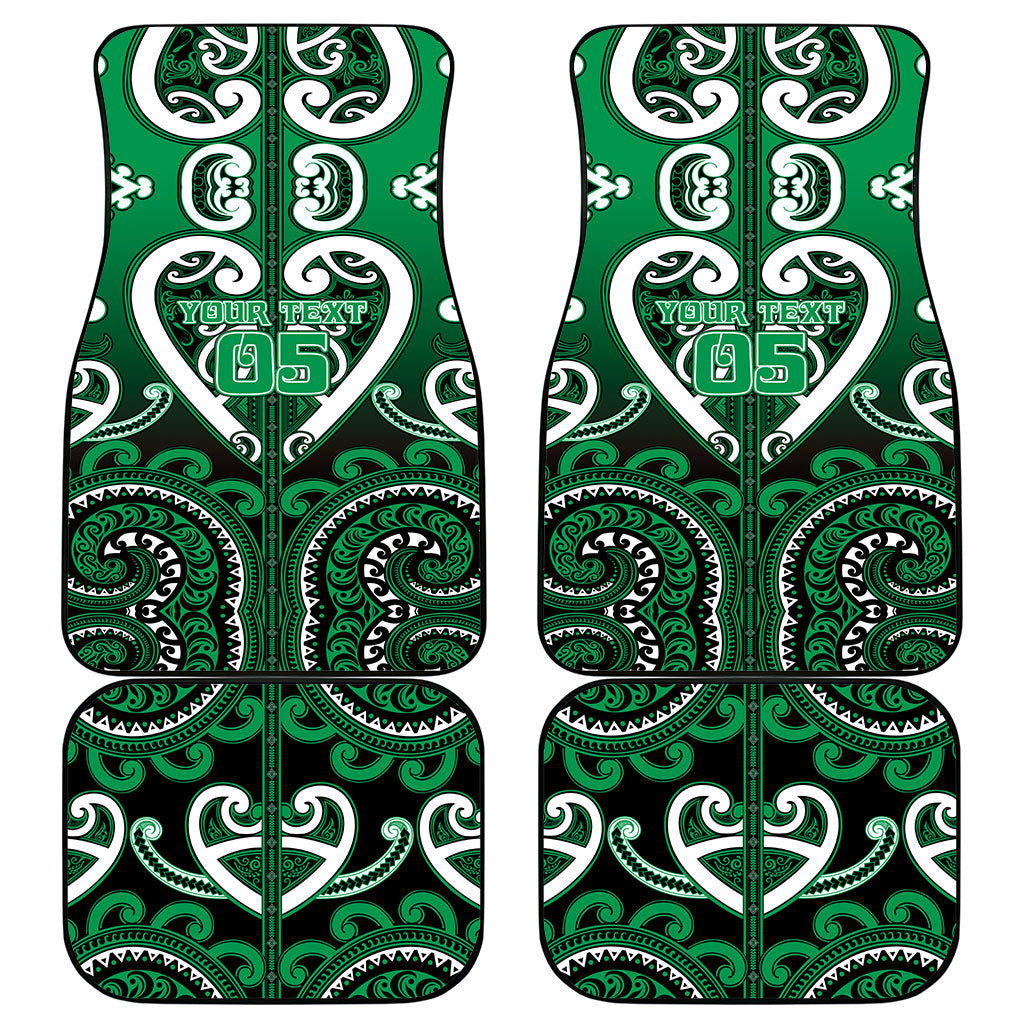 Custom Aotearoa Ngati Maniapoto Car Mats Maori Tribal Pattern LT05 - Polynesian Pride