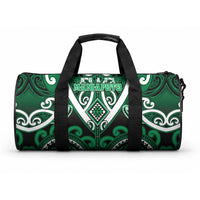 Aotearoa Ngati Maniapoto Duffle Bag Maori Tribal Pattern LT05 One size Green - Polynesian Pride