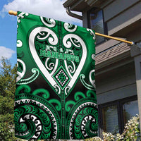 Aotearoa Ngati Maniapoto Garden Flag Maori Tribal Pattern LT05 - Polynesian Pride