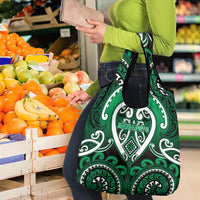Aotearoa Ngati Maniapoto Grocery Bag Maori Tribal Pattern LT05 - Polynesian Pride