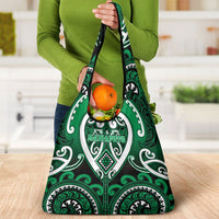 Aotearoa Ngati Maniapoto Grocery Bag Maori Tribal Pattern LT05 - Polynesian Pride