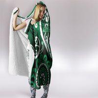 Aotearoa Ngati Maniapoto Hooded Blanket Maori Tribal Pattern LT05 - Polynesian Pride