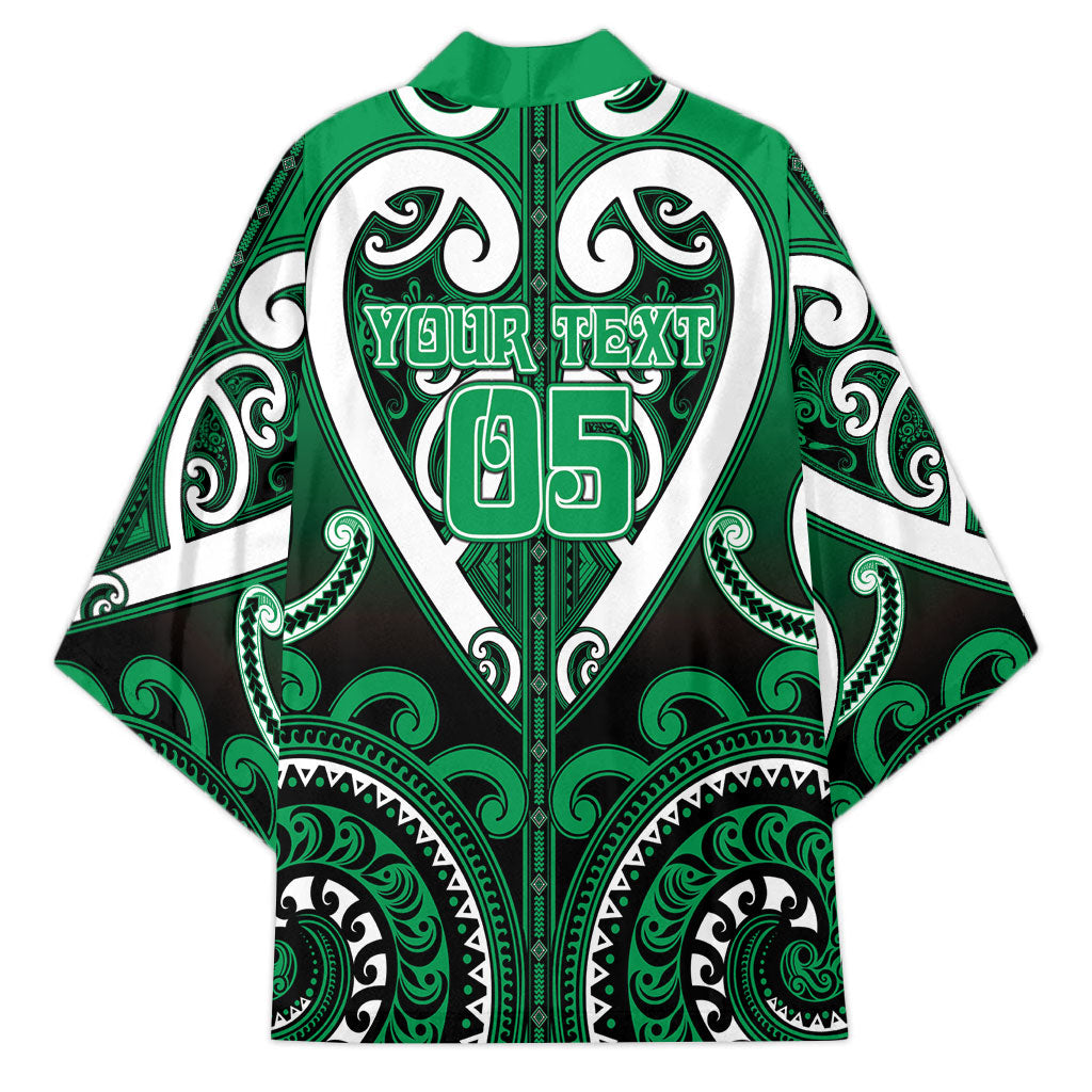 Custom Aotearoa Ngati Maniapoto Kimono Maori Tribal Pattern LT05 - Polynesian Pride