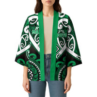 Custom Aotearoa Ngati Maniapoto Kimono Maori Tribal Pattern LT05 - Polynesian Pride