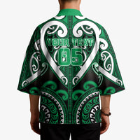 Custom Aotearoa Ngati Maniapoto Kimono Maori Tribal Pattern LT05 - Polynesian Pride