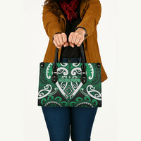 Aotearoa Ngati Maniapoto Leather Bag Maori Tribal Pattern LT05 - Polynesian Pride