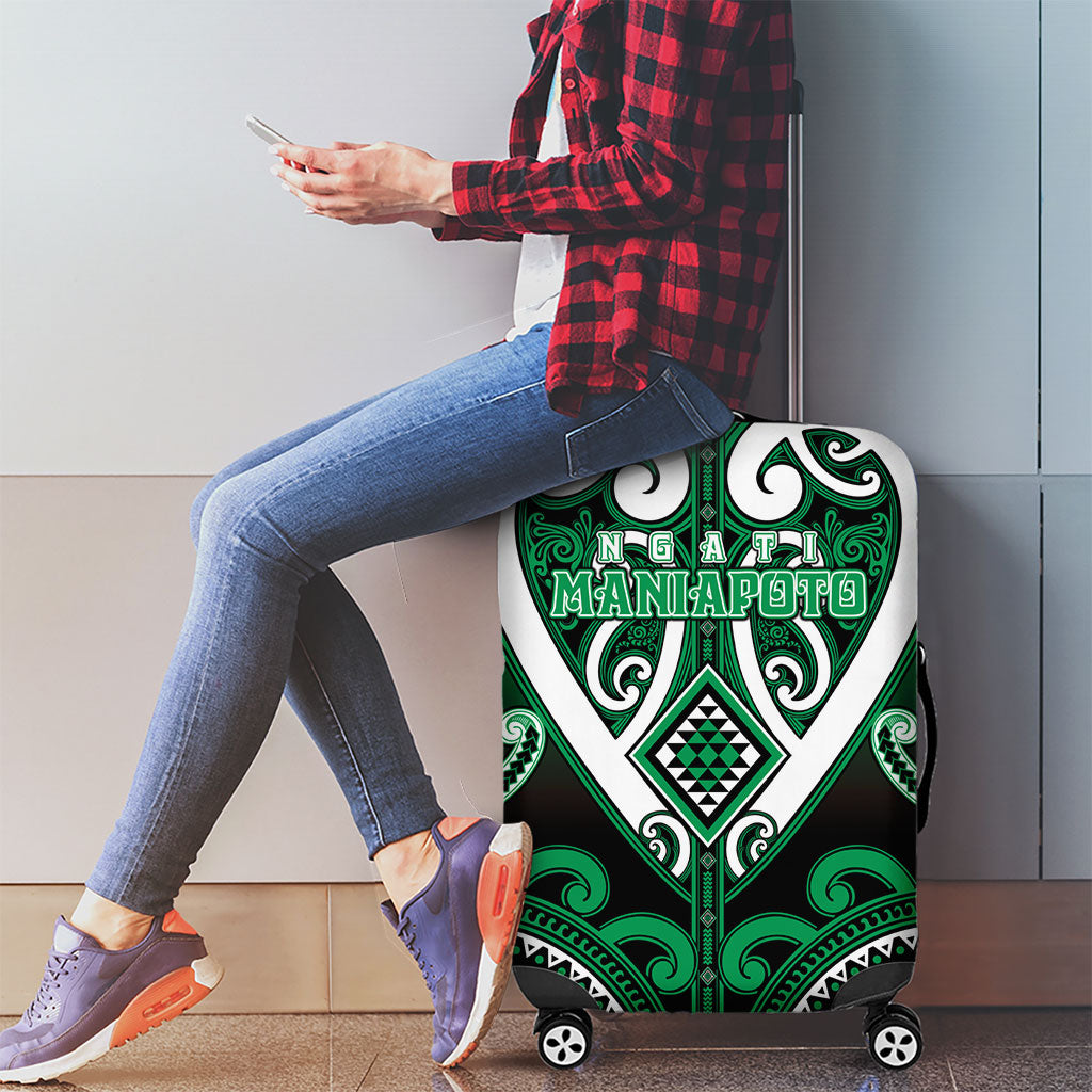 Aotearoa Ngati Maniapoto Luggage Cover Maori Tribal Pattern LT05 - Polynesian Pride