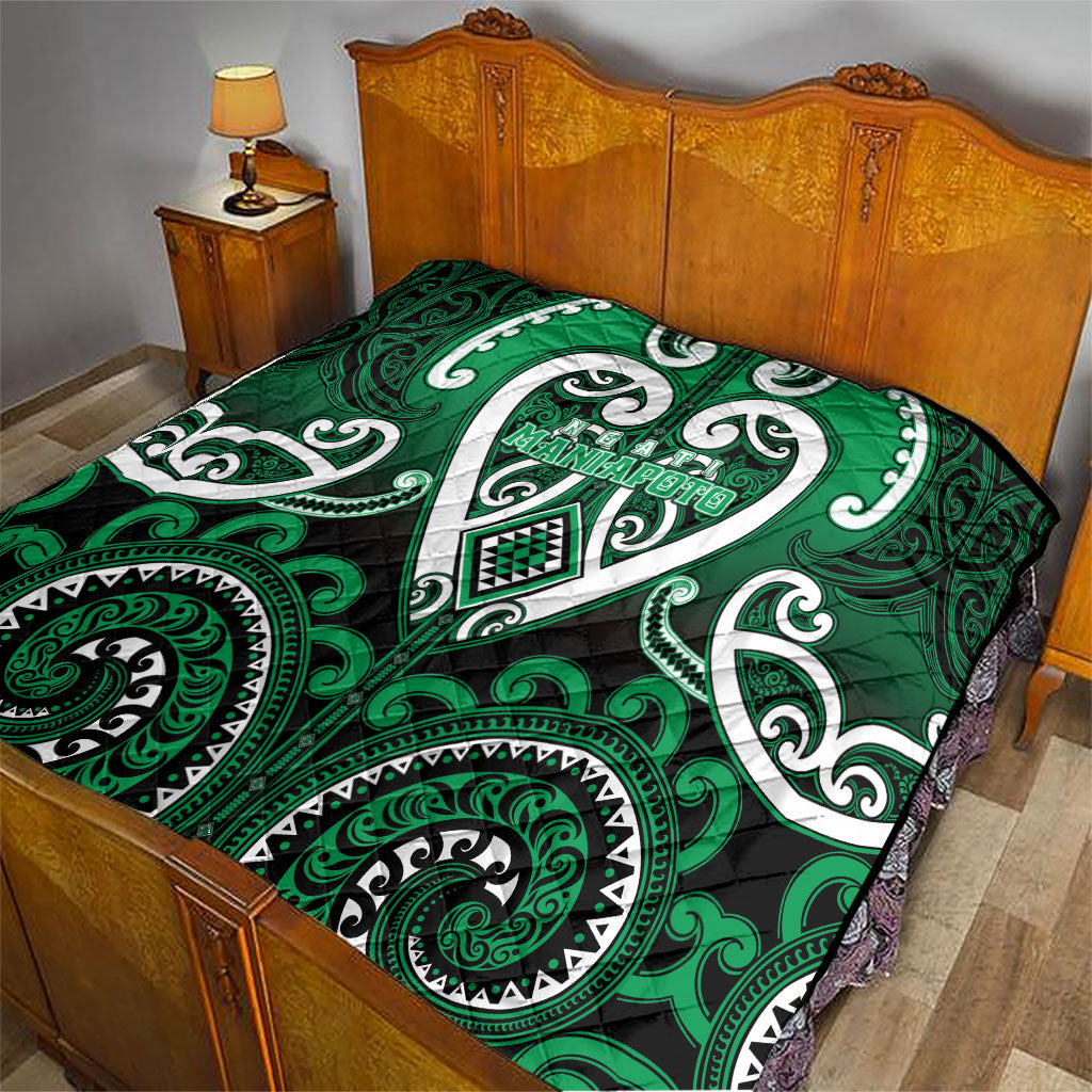 Aotearoa Ngati Maniapoto Quilt Maori Tribal Pattern LT05 - Polynesian Pride